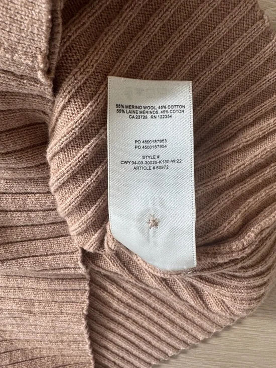 Wilfred Merino Wool/Cotton Ribbed Cardigan - Picture 4 of 4